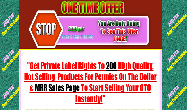 customers personal use sales page